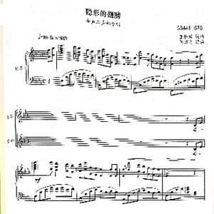 隐形的翅膀女声合唱谱_歌谱投稿