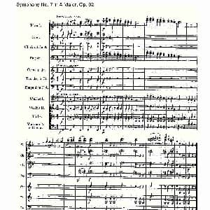 A大调第七交响曲 Op.92第三乐章