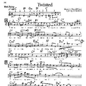 Twisted 钢琴谱