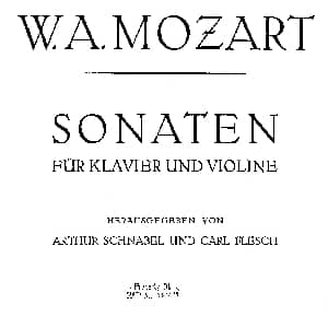 小提琴谱 | Mozart Violin Sonata No.5, KV. 302 第五小提琴奏鸣曲 奥 莫扎特