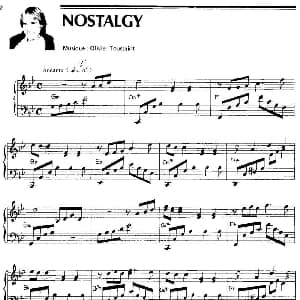 NOSTALGY 钢琴谱