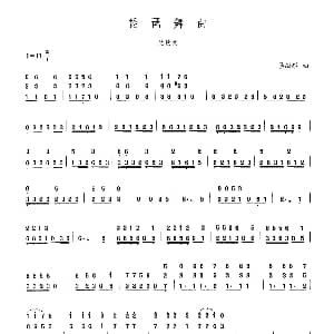 琵琶谱 | 琵琶舞曲 晏敏敏