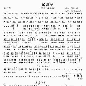 最浪漫_歌谱投稿_词曲:维他命C 维他命C