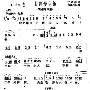 沪剧 我把你这无情无义的秀才啊 陶福增休妻 选段 丁是娥