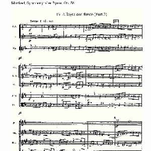 Manfred, Symphony after Byron, Op.58第四乐章第二部 一