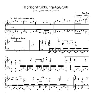 Asgore 钢琴谱