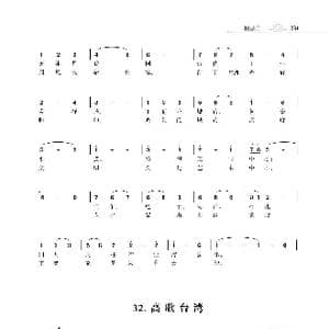 赞颂34个省份组歌:高歌天津_歌谱投稿_词曲:朱国鑫 朱国鑫