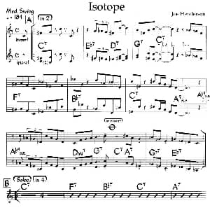 Isotope 钢琴谱