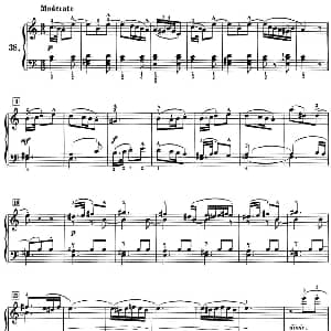 50首莱蒙钢琴练习曲 作品37 钢琴谱 莱蒙