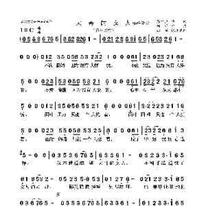 大哥的女人_歌曲简谱_词曲:陈红卫 何鹏