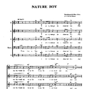 NATURE BOY_外国歌谱