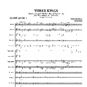 THREE KINGS 总谱