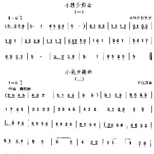 小跳步舞 山西秧歌 中国民族民间舞曲选