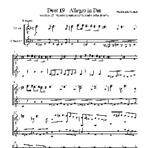 Metodo Completo Op.27 3 吉他谱 卡鲁里 Ferdinando Carulli